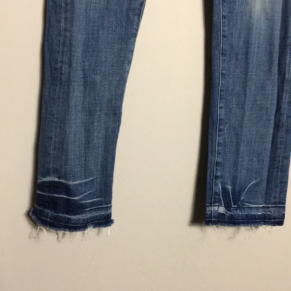 🔥Pilcro and the Letterpress •Hyphen Raw Hem Jeans - Picture 2 of 7